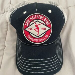 Dave Matthews band trucker snap back hat